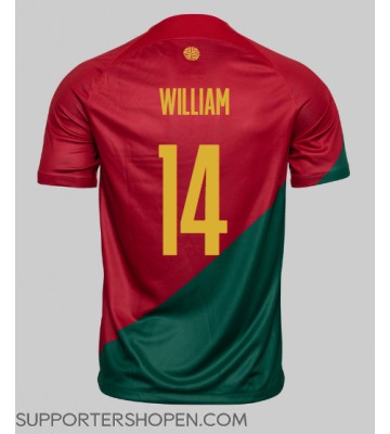 Portugal William Carvalho #14 Hemma Matchtröja VM 2022 Kortärmad